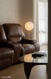 Sun-Drenched 94m² Minimalist Home: A Modern Retirement Sanctuary Featuring Sliding Glass Doors, Indoor Greenery, and Functional Contemporary Design-2