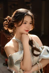 Ethereal Elegance in Golden Hour Light-0