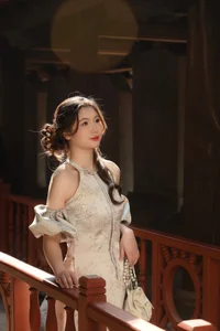 Ethereal Elegance in Golden Hour Light-1