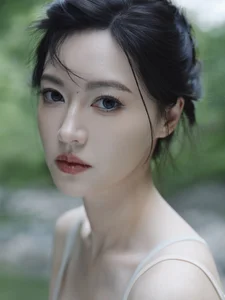 Man Moto Satomi in YiTuYu Art Language Vol.9227: Breathtaking Valley Portrait Series and Aesthetic Nature Photography-3