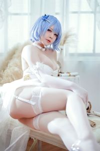 Stunning Azur Lane Chapaev White Rider's Melody Dress Cosplay by Banbanzi - Tukuku-19