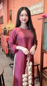 Elegant Traditional Vietnamese Silk Áo Dài: Timeless Grace and Feminine Beauty for Every Occasion-1