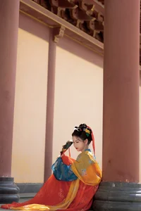 Timeless Elegance in Hanfu: YiTuYu Art Language Vol.8852 featuring E E Chi Bu Bao-31