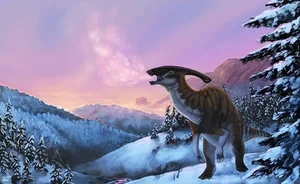 Unlocking the Mystery of Parasaurolophus: Why This Iconic Duck-Billed Dinosaur Had a Spectacular Two-Meter Crest and How It Used Sound to Communicate.-8