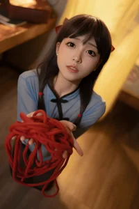 Elegant Dragon Boat Festival Inspired Cosplay by Bangni: Festive Zongzi Themed Aesthetic Photo Collection Part 01-5