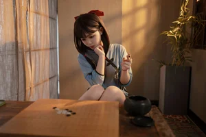 Elegant Dragon Boat Festival Inspired Cosplay by Bangni: Festive Zongzi Themed Aesthetic Photo Collection Part 01-8