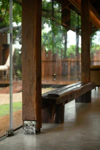 Discover Little Ground Common Space: A Stunning Urban Forest Cafe in Udon Thani Featuring Biophilic Architecture and Lush Greenery-10