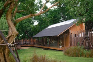 Discover Little Ground Common Space: A Stunning Urban Forest Cafe in Udon Thani Featuring Biophilic Architecture and Lush Greenery-5