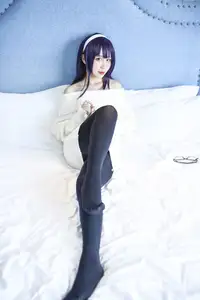 Coser Jiu Qu Jean as Utaha: Sweet Mysterious Bedroom Moments (29P)-9