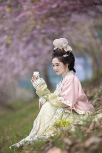 Ethereal Beauty Under Blossoms - YiTuYu Vol.8918 Jiu Shi Jiao Mei Nan A-29