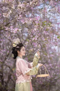 Ethereal Beauty Under Blossoms - YiTuYu Vol.8918 Jiu Shi Jiao Mei Nan A-13