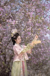 Ethereal Beauty Under Blossoms - YiTuYu Vol.8918 Jiu Shi Jiao Mei Nan A-1