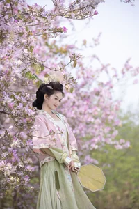 Ethereal Beauty Under Blossoms - YiTuYu Vol.8918 Jiu Shi Jiao Mei Nan A-6