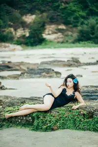 YiTuYu Vol.8760: Si Tu You Yi Zhi Mao – Alluring Mermaid Beauty by the Seashore-8