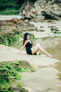 YiTuYu Vol.8760: Si Tu You Yi Zhi Mao – Alluring Mermaid Beauty by the Seashore-16