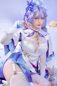 Stunning Wuthering Waves Camellia Cosplay by Hoshilily: A Red Floral Fantasy Photoshoot Featuring 31 High-Resolution Artistic Images-21