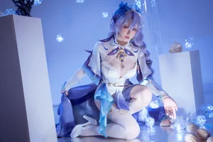 Stunning Wuthering Waves Camellia Cosplay by Hoshilily: A Red Floral Fantasy Photoshoot Featuring 31 High-Resolution Artistic Images-19