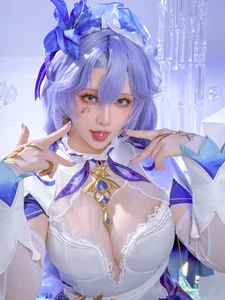 Stunning Wuthering Waves Camellia Cosplay by Hoshilily: A Red Floral Fantasy Photoshoot Featuring 31 High-Resolution Artistic Images-24