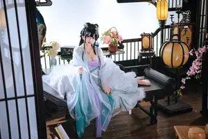 Coser Rina Jiao as Senior Sister Part01: Ethereal Hanfu Beauty & Ancient Charm-6