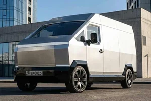 Russo-Balt F200: The Futuristic Electric Steel Van with a 100-Year Warranty and Cybertruck-Inspired Design-3