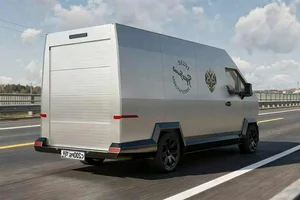 Russo-Balt F200: The Futuristic Electric Steel Van with a 100-Year Warranty and Cybertruck-Inspired Design-0