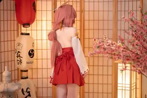 Enchanting Yae Miko Cosplay by Bangni邦尼 - Part 01-4