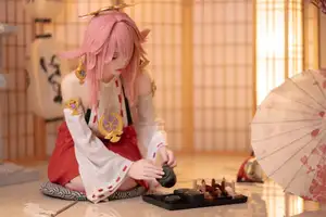 Enchanting Yae Miko Cosplay by Bangni邦尼 - Part 01-19