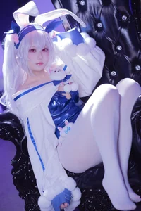 Dreamy Aesthetics: Coser lunananya as Laffey II from Azur Lane-6