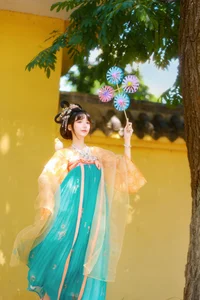 Elegant Portrait Series: Jie Ruan Tang in YiTuYu Art Language Vol.9340 – A Captivating Visual Study of Day and Night Aesthetic Styles-3