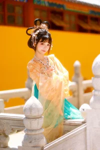 Elegant Portrait Series: Jie Ruan Tang in YiTuYu Art Language Vol.9340 – A Captivating Visual Study of Day and Night Aesthetic Styles-1