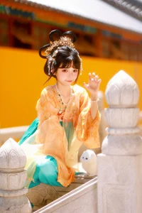 Elegant Portrait Series: Jie Ruan Tang in YiTuYu Art Language Vol.9340 – A Captivating Visual Study of Day and Night Aesthetic Styles-18