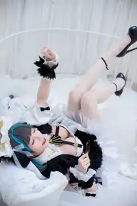 Coser Tomoyo-chan as Azur Lane's Cheshire: Captivating charm and sweet allure.-4