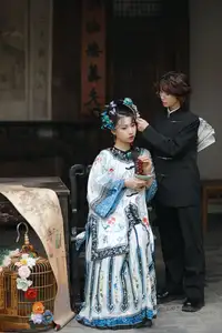 YiTuYu Vol.8634 A Ming: Captivating Ancient Beauty & Intimate Gaze-11