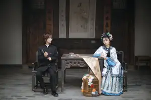 YiTuYu Vol.8634 A Ming: Captivating Ancient Beauty & Intimate Gaze-4