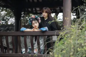 YiTuYu Vol.8634 A Ming: Captivating Ancient Beauty & Intimate Gaze-14