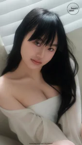 Soft Elegance: Visual Lens Hansae - The Curtains Vol.01 Portrait Art-8