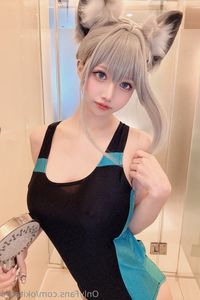 Coser Okita Rinka Blue Archive Swimsuit Cosplay 51P-1