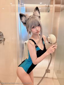 Coser Okita Rinka Blue Archive Swimsuit Cosplay 51P-43