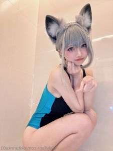 Coser Okita Rinka Blue Archive Swimsuit Cosplay 51P-38