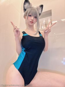 Coser Okita Rinka Blue Archive Swimsuit Cosplay 51P-28