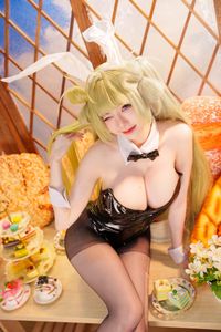 Stunning Nikke Soda Bunny Girl Cosplay by Sally Dorasnow from The Goddess of Victory-16