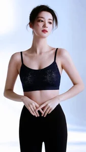 Wang Churan Elegant Minimalist Bra Top AI Art Lookbook: Stunning Fashion Photography and Modern Aesthetic Inspiration for the Contemporary Woman-4