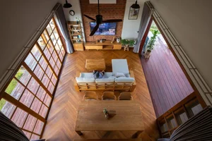 The Art of Slow Living: A Modern Sloped Roof Sanctuary to Witness All Four Seasons-7