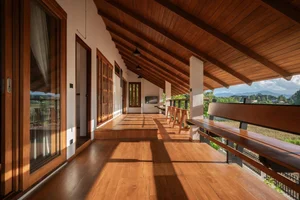 The Art of Slow Living: A Modern Sloped Roof Sanctuary to Witness All Four Seasons-13