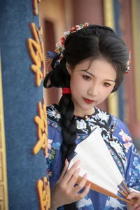 Timeless Elegance: Xin Xin in YiTuYu Art Language Vol.8883-30