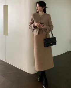 Top stylish jackets to pair with skirts for a perfect and chic look-11