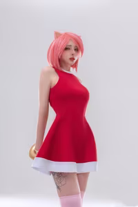 Dynamic Amy Rose Cosplay: Vibrant Transformation 9287829537-3