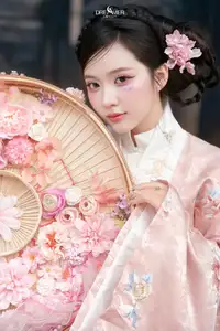 Pink Grace - Captivating Elegant Asian Traditional Beauty-8