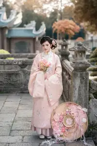 Pink Grace - Captivating Elegant Asian Traditional Beauty-10