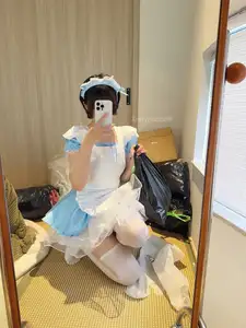 Coser NAGISA: Captivating Maid Cosplay in Exclusive Part04 Collection - Discover Her Enchanting Beauty-13